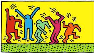 Keith Haring  Dancing Figures Flash Animation [upl. by Katinka]