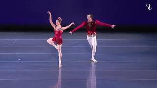 Rubies with Chandler Proctor and Katherine Ochoa JEWELS by George Balanchine  Cincinnati Ballet [upl. by Primrosa]