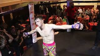 Rhys Hannah Ayrshire Hit Squad vs Nebojsa Kosanovic Forza MMA [upl. by Neilla]