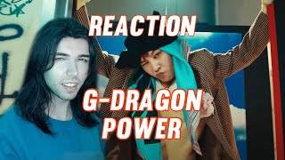 RAPPER REACTS TO GDRAGON FOR THE FIRST TIME  POWER Official Video REACTION [upl. by Iilek160]