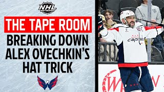 The Tape Room Breaking down Alex Ovechkins 31st career hat trick [upl. by Iolanthe297]