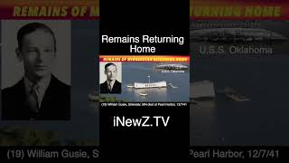 Remains Of Minnesotan Returning Home 83 Years After Being Killed At Pearl Harbor [upl. by Lore]