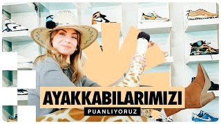 AYAKKABILARIMI PUANLIYORUZ 👠👢 [upl. by Worl]