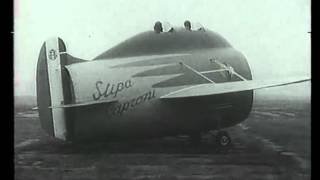 1933 Voli sperimentali aeroplano Stipa Caproni [upl. by Whitnell]