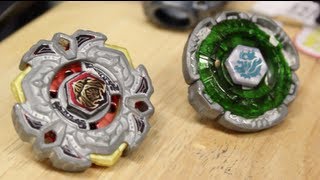 BATTLE Fang Leone 130W²D VS VariAres DD  Beyblade Metal 4D Fury [upl. by Ynahpit]