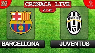 Live in diretta streaming di BARCELLONA JUVENTUS del 120917 CHAMPIONS LEAGUE [upl. by Clementas]