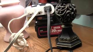 Hyper Tough 150 WATT Power Inverter In Action [upl. by Erusaert]