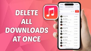 How to Delete All Downloaded Songs on Apple Music At Once [upl. by Vitia89]