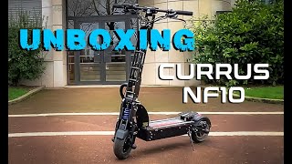 UNBOXING CURRUS NF 10 TROTTINETTE ELECTRIQUE [upl. by Geraud]