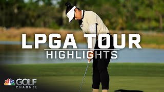 LPGA Tour Highlights CME Group Tour Championship Final Round  Golf Channel [upl. by Nandor]