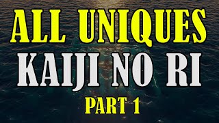 Fishing Planet  All UNIQUES Fish Location  Kaiji No Ri  Part 1 [upl. by Nirrad]