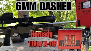 6MM Dasher 110gr ATip Varget [upl. by Torray994]