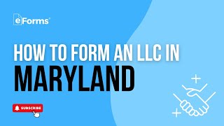 How to Form an LLC in Maryland  StepbyStep Guide [upl. by Tteirrah]