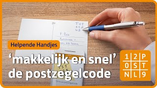 De postzegelcode versturen zonder fysieke postzegel  PostNL [upl. by Athalie]