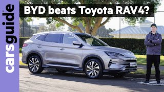 A Toyota RAV4 Hybrid beater BYD Sealion 6 2024 review Is this new PHEV the best family SUV [upl. by Noinatrad]