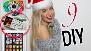 9 Adventskalender Ideen 🎄 Schnell amp Günstig Adventskalender selber machen DIY 2016 [upl. by Asreht769]