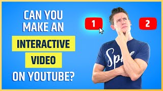 How To Create an Interactive Video On YouTube in 2024 [upl. by Alikam]