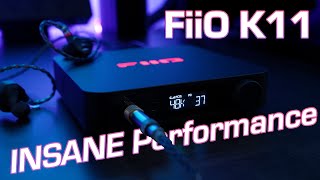 FiiO K11 Amp and DAC Review  Amazing pick for IEMs and Headphones for Audiophiles and Gamers [upl. by Garv]