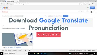 How to download Google Translate voice  Google Help [upl. by Vaclav]