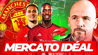 🏴󠁧󠁢󠁥󠁮󠁧󠁿 MON MERCATO IDÉAL DE MANCHESTER UNITED 20242025 [upl. by Enwad]