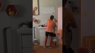 Nadie nace sabiendo aprendemos estando mom of twins home youtubeshorts shorts video moments [upl. by Caiaphas]