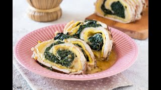 ROTOLO DI TACCHINO AL FORNO FARCITO [upl. by Beatty]