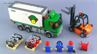 LEGO City Cargo Truck 60020 set review [upl. by Guenna]