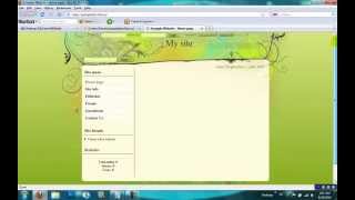 How to make a website with uCoz [upl. by Maryanna892]