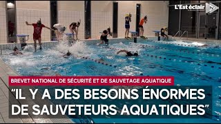 quotIl y a des besoins énormes de sauveteurs aquatiquesquot [upl. by Asus]