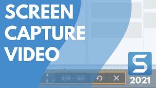 How to Screen Capture Video Snagit 2021 [upl. by Nace]