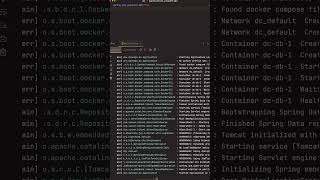 Spring Boot Docker Compose [upl. by Eelessej88]