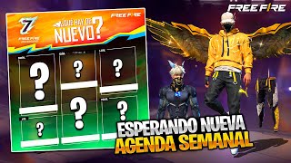 ESPERANDO LA NUEVA AGENDA SEMANAL DE FREE FIRE [upl. by Cherian]