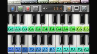 Music Studio iPhone App  Teaser Video [upl. by Meraree]