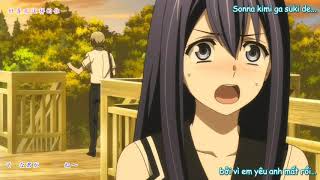 Ichiban Boshi  一番星 Vietsub ED Gokukoku no Brynhildr [upl. by Wenona980]