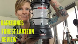 Barebones Forest LED Lantern Review  Daisys Out There [upl. by Mayce]