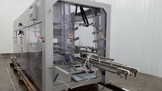 E313443  Syntegon Elematic 3001 Wa Automatic Inline Hot Melt WrapAround Case Packer [upl. by Uela]