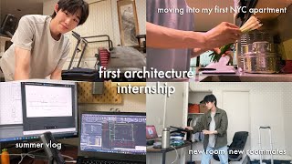 how i prepared for my first architecture internship summer architecture internship vlog no1 [upl. by Aicenra]