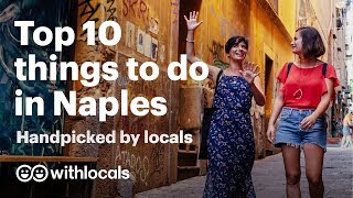 🏖️ The Top 10 things to do in Naples  WHAT to do in Naples amp WHERE to go by the locals 🍕 [upl. by Kceb]