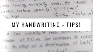 My Handwriting  How to Improve Yours [upl. by Danieu642]