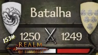 153 BATTLE VS LANNISTERS 1250 X 1240 MOUNTampBLADE 2 REALM OF THRONE PT BR GAME PLAY [upl. by Melania]