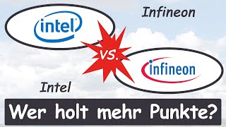 Intel vs Infineon Aktienanalyse Wer holt mehr Punkte – KurzCheck 2022 günstig bewertet [upl. by Oknuj]