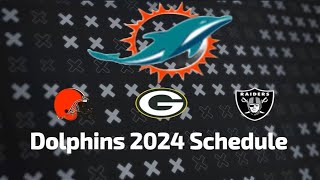 Dolphins 20242025 Schedule Release All Opponents for NEXT SEASON [upl. by Hogle]