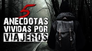 5 Anécdotas ESTREMECEDORAS vividas por VIAJEROS │ MundoCreepy │ MaskedMan [upl. by Joses]