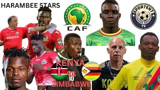 HARAMBEE STARS VS ZIMBABWE  AFCON 2025 QUALIFIERS [upl. by Tamra294]