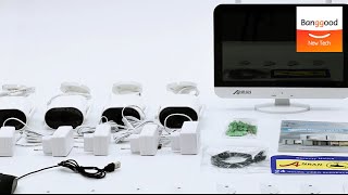 Anran 3MP1296P Wireless Home Security Camera System with 13 inch Monitor  Banggood New Tech [upl. by Karlotte]