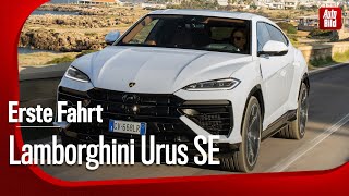 Lamborghini Urus SE  Erste Fahrt mit Thomas Geiger [upl. by Altheta]