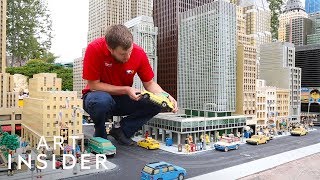 Mini Versions Of Cities Made Out Of Legos  Art Insider [upl. by Hillhouse]