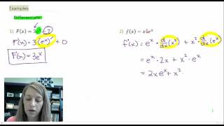 531 Derivative of ex [upl. by Toland]