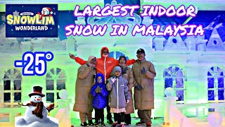 SNOWLIM WONDERLAND MALAYSIA SEREMBAN 2  LARGEST INDOOR SNOW IN MALAYSIA [upl. by Melisse]