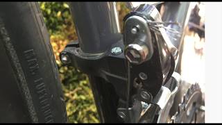 Shimano Sora R3000 and Claris R2000 Front Derailleur Set Up Tips [upl. by Dahlia]